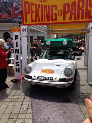 Illustration for article titled Peking to Paris Rally 2013 in 1965 911
